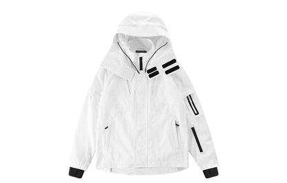 Tactical Warrior Windbreakers With Velcro Straps For men