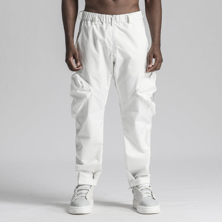 Utilitarian Warrior Cargo Pants With Multi-Pocket Design For men