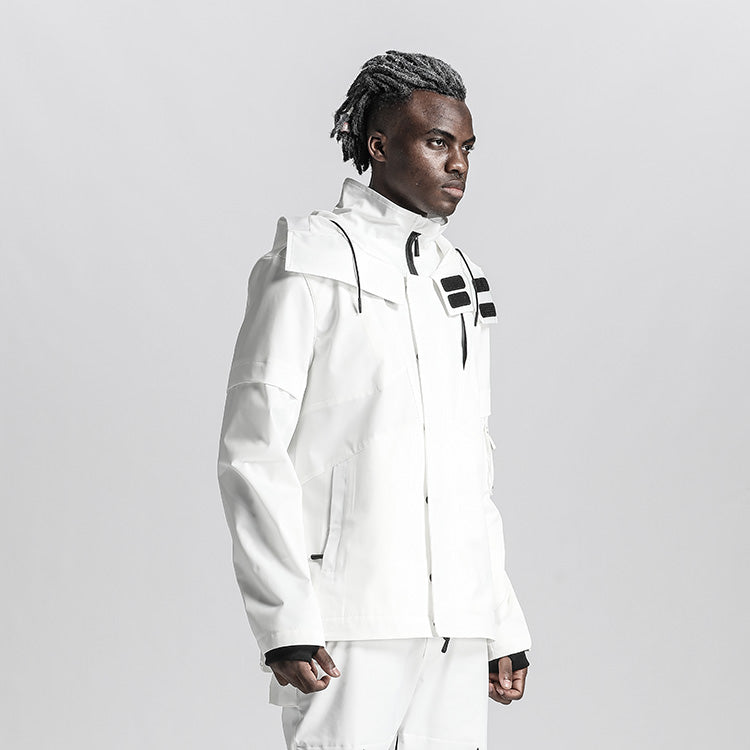 Tactical Warrior Windbreakers With Velcro Straps For men
