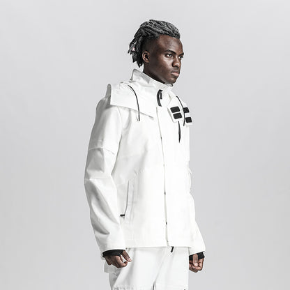 Tactical Warrior Windbreakers With Velcro Straps For men
