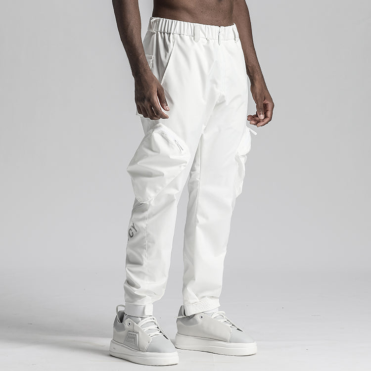 Utilitarian Warrior Cargo Pants With Multi-Pocket Design For men