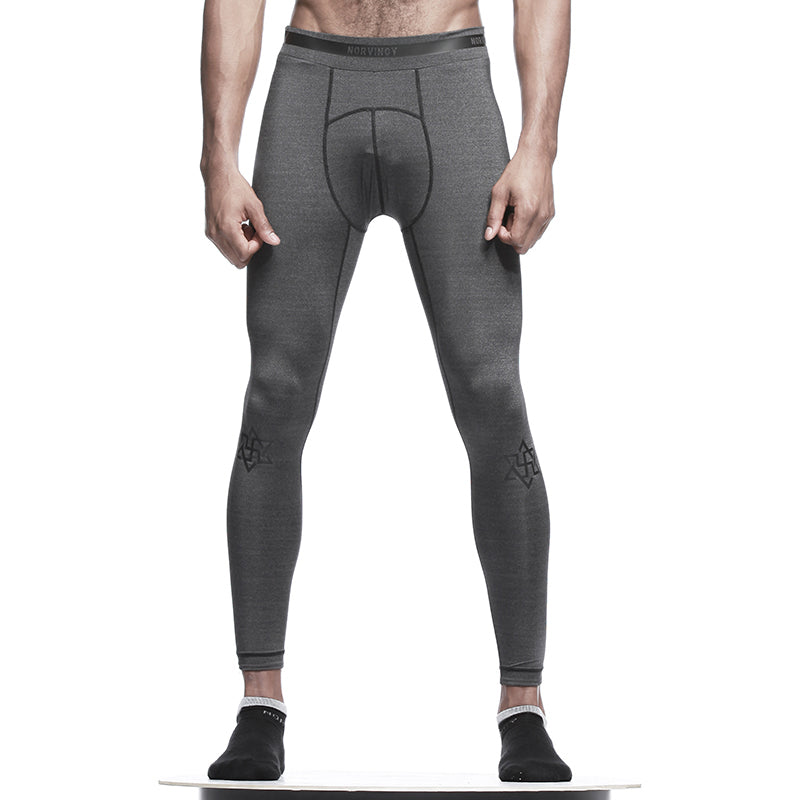 Slim Fit Warrior Base Layer Pants (Leggings) With Elastic Waistband For men