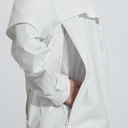 Utilitarian Warrior Coats With Two-Way Zipper For men