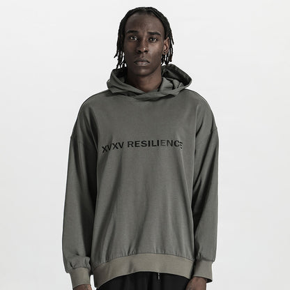 Streetwear Warrior Hoodies & Sweatshirts With Ribbed Cuffs/Hem For men