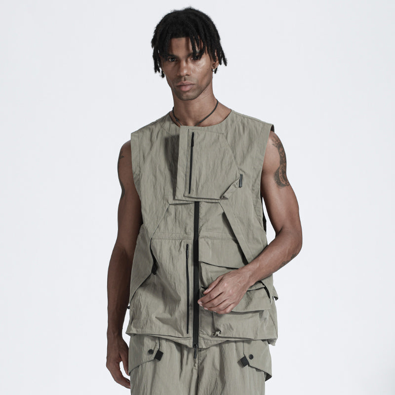 Tactical Warrior Vests (Sleeveless Jackets) With Multi-Pocket Design For men