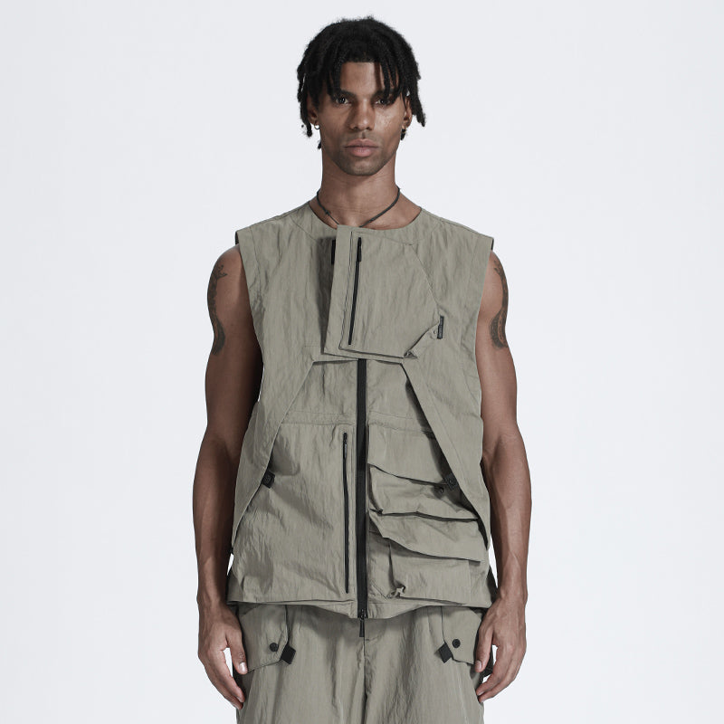 Tactical Warrior Vests (Sleeveless Jackets) With Multi-Pocket Design For men