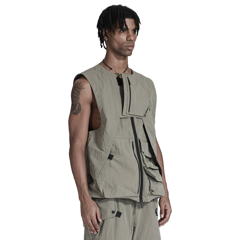Tactical Warrior Vests (Sleeveless Jackets) With Multi-Pocket Design For men