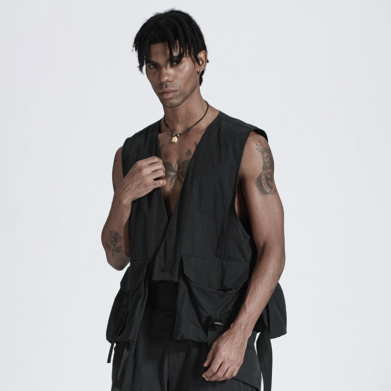Tactical Warrior Vests (Sleeveless Jackets) With Multi-Pocket Design For men