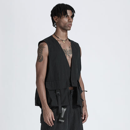 Tactical Warrior Vests (Sleeveless Jackets) With Multi-Pocket Design For men