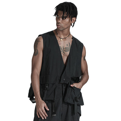Tactical Warrior Vests (Sleeveless Jackets) With Multi-Pocket Design For men