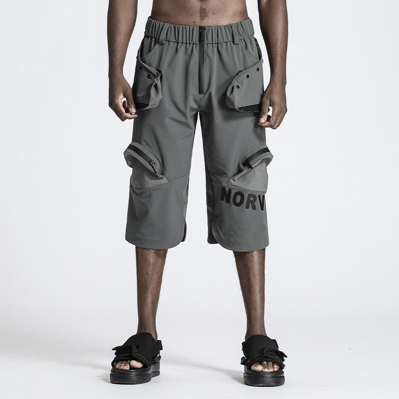Tactical Warrior Shorts With Multi-Pocket Design For men