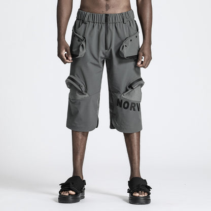 Tactical Warrior Shorts With Multi-Pocket Design For men