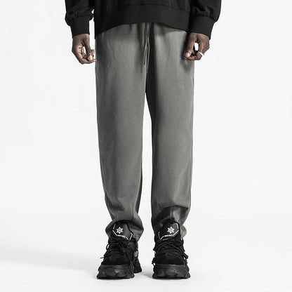 Minimalist Warrior Sweatpants With Elastic Waistband For men