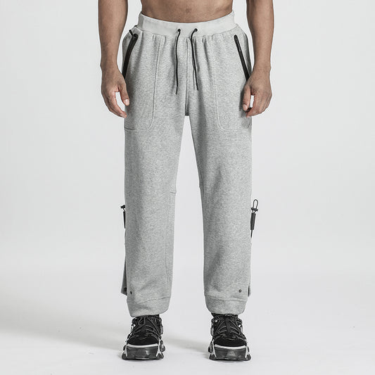 Minimalist Warrior Sweatpants With Elastic Waistband For men