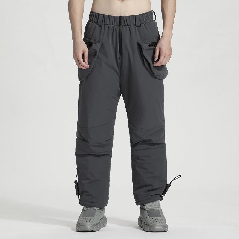 Loose/Relaxed Fit Warrior Fleece / Cotton Pants With Durable Ripstop For men