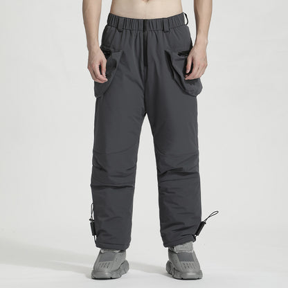 Loose/Relaxed Fit Warrior Fleece / Cotton Pants With Durable Ripstop For men