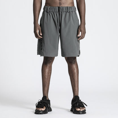 Patchwork panel Warrior Shorts With Water-Resistant For men