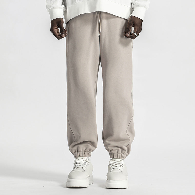 Minimalist Warrior Sweatpants With Elastic Waistband For men