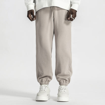Minimalist Warrior Sweatpants With Elastic Waistband For men
