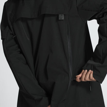 Utilitarian Warrior Coats With Two-Way Zipper For men