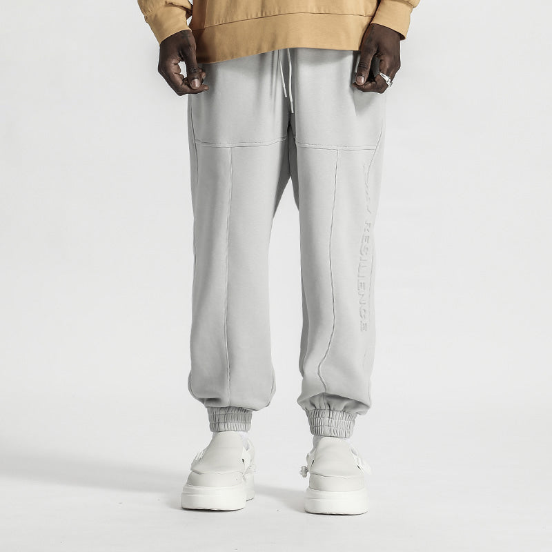 Minimalist Warrior Sweatpants With Elastic Waistband For men