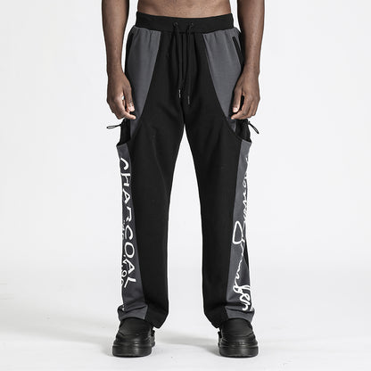 Avant-Garde Warrior Sweatpants With Adjustable Drawstring For men