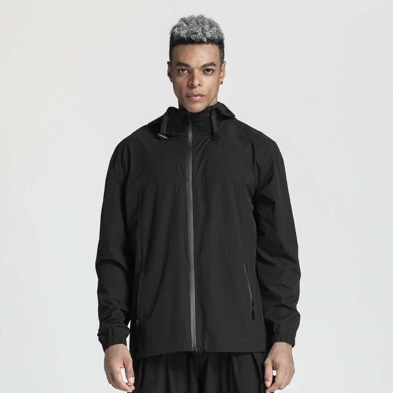 Streetwear Warrior Jackets With Two-Way Zipper For men
