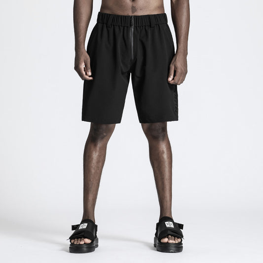Minimalist Warrior Shorts With Elastic Waistband For men