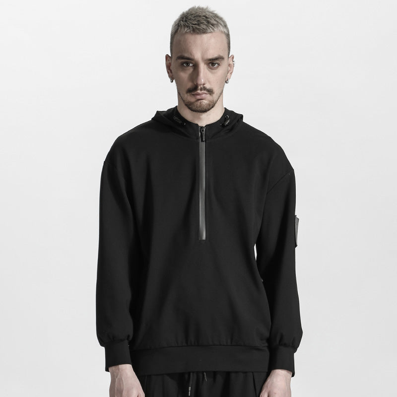 Avant-Garde Warrior Hoodies & Sweatshirts With Ribbed Cuffs/Hem For men