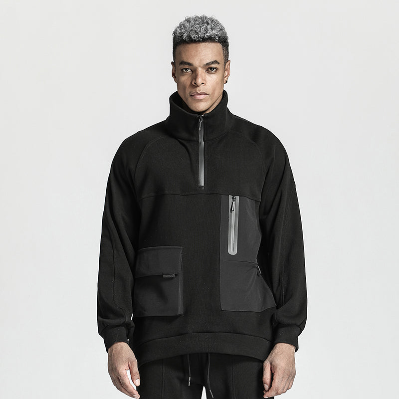 Avant-Garde Warrior Hoodies & Sweatshirts With Adjustable Drawstring For men