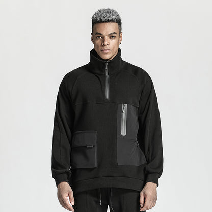 Avant-Garde Warrior Hoodies & Sweatshirts With Adjustable Drawstring For men