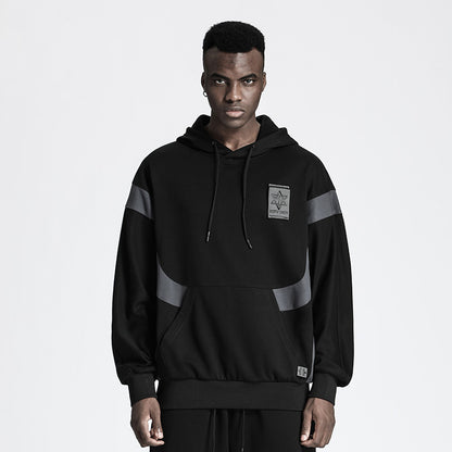Streetwear Warrior Hoodies & Sweatshirts With Adjustable Drawstring For men