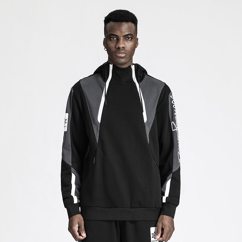 Streetwear Warrior Hoodies & Sweatshirts With Adjustable Drawstring For men