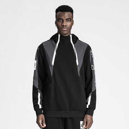 Streetwear Warrior Hoodies & Sweatshirts With Adjustable Drawstring For men