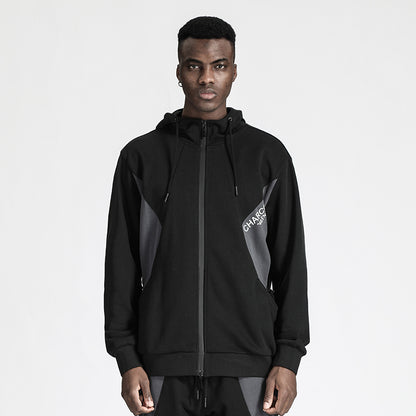 Streetwear Warrior Hoodies & Sweatshirts With Adjustable Drawstring For men