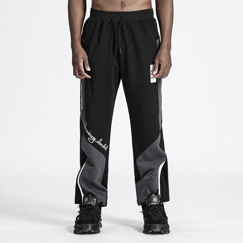 Avant-Garde Warrior Sweatpants With Adjustable Drawstring For men