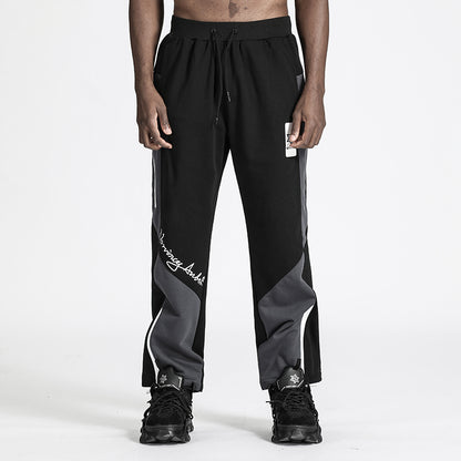 Avant-Garde Warrior Sweatpants With Adjustable Drawstring For men