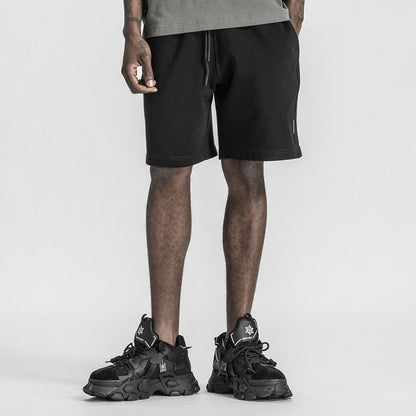 Minimalist Warrior Shorts With Elastic Waistband For men