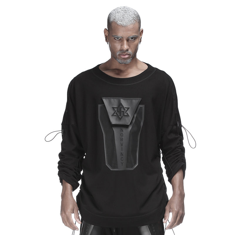 Loose/Relaxed Fit Warrior Hoodies & Sweatshirts With Multi-Pocket Design For men