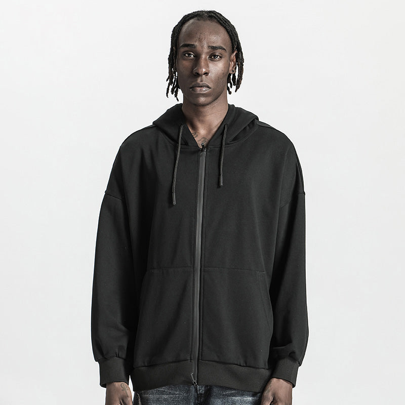 Minimalist Warrior Hoodies & Sweatshirts With Ribbed Cuffs/Hem For men