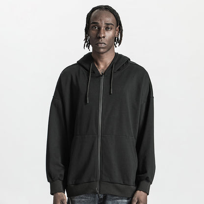 Minimalist Warrior Hoodies & Sweatshirts With Ribbed Cuffs/Hem For men