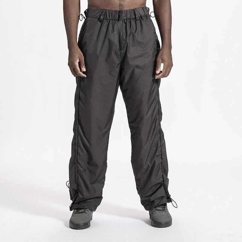 Futuristic Design Warrior joggers With Breathable Mesh For men