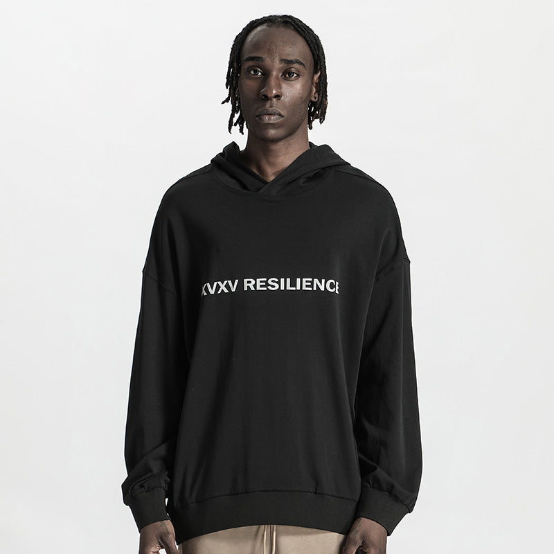 Streetwear Warrior Hoodies & Sweatshirts With Ribbed Cuffs/Hem For men