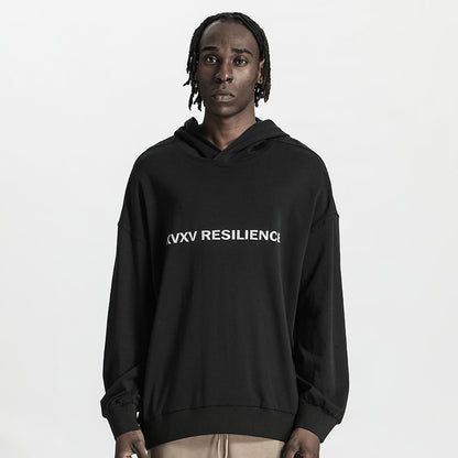 Streetwear Warrior Hoodies & Sweatshirts With Ribbed Cuffs/Hem For men