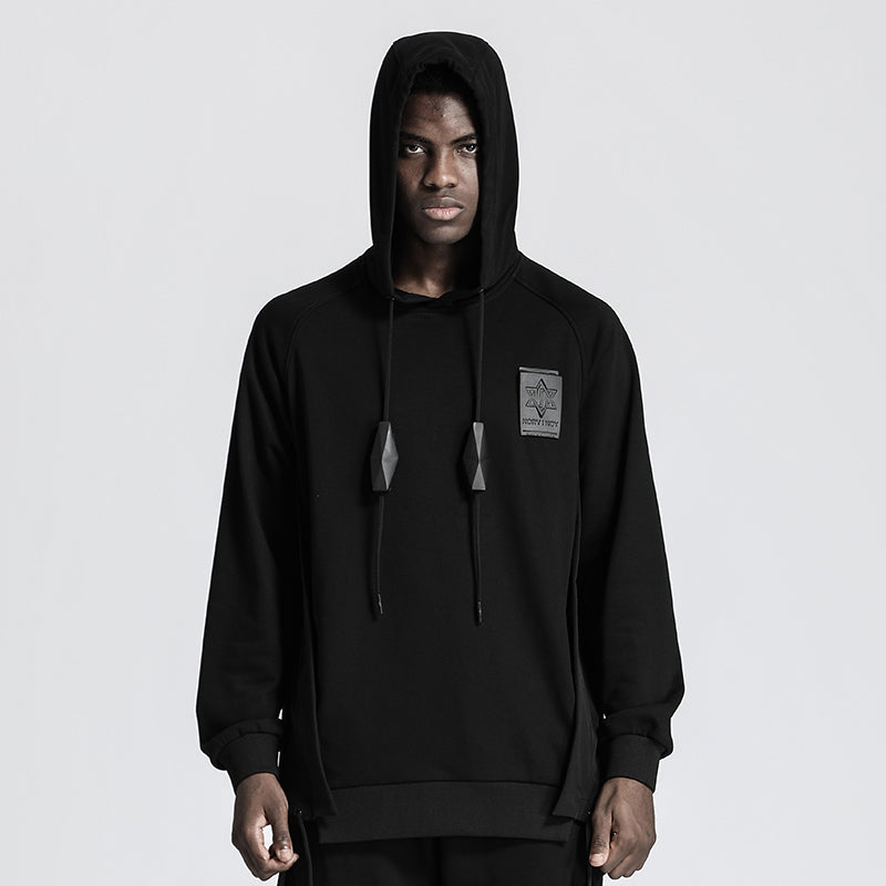 Streetwear Warrior Hoodies & Sweatshirts With Adjustable Drawstring For men