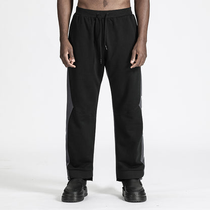 Avant-Garde Warrior Sweatpants With Adjustable Drawstring For men