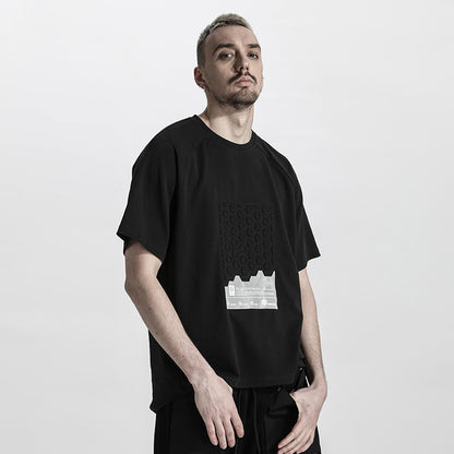 Futuristic Design Warrior T-Shirts With Durable Ripstop For men