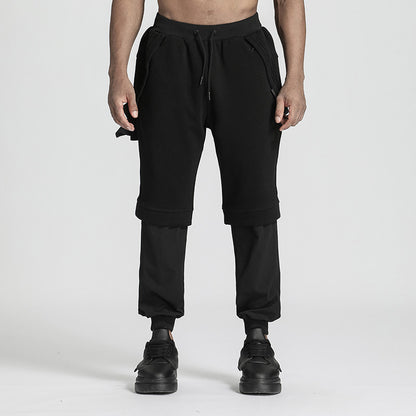 Minimalist Warrior Sweatpants With Adjustable Drawstring For men