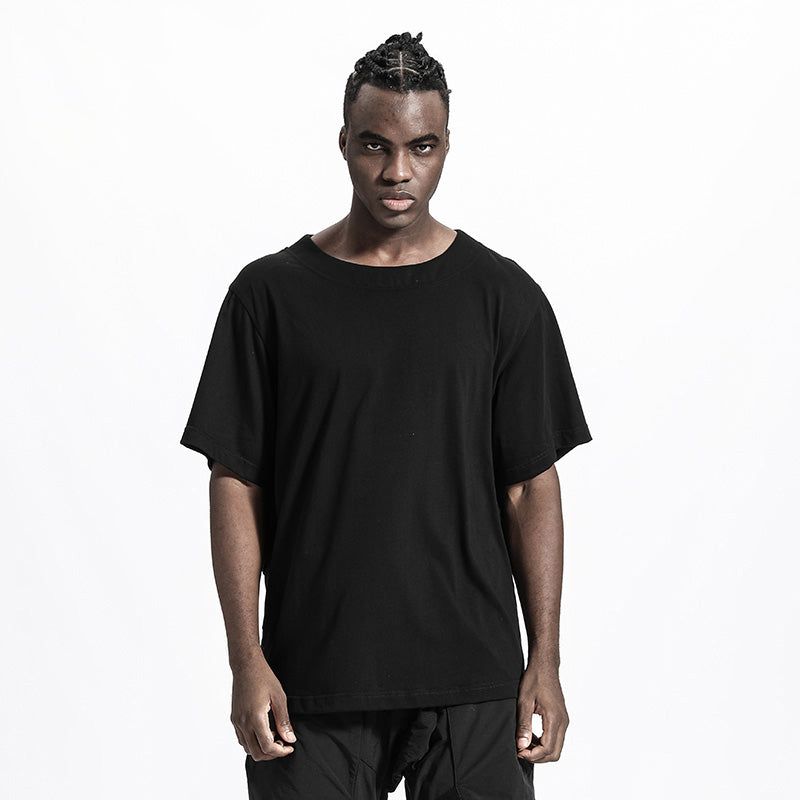 Patchwork panel Warrior T-Shirts With Durable Ripstop For men
