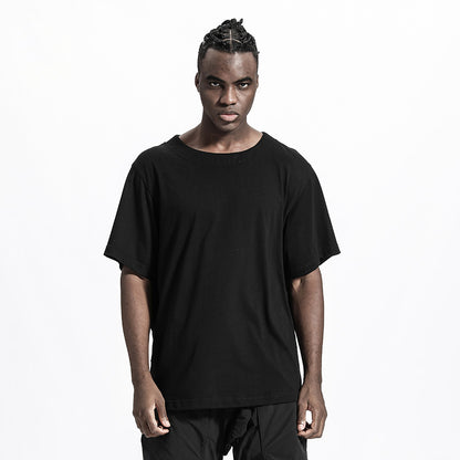 Patchwork panel Warrior T-Shirts With Durable Ripstop For men